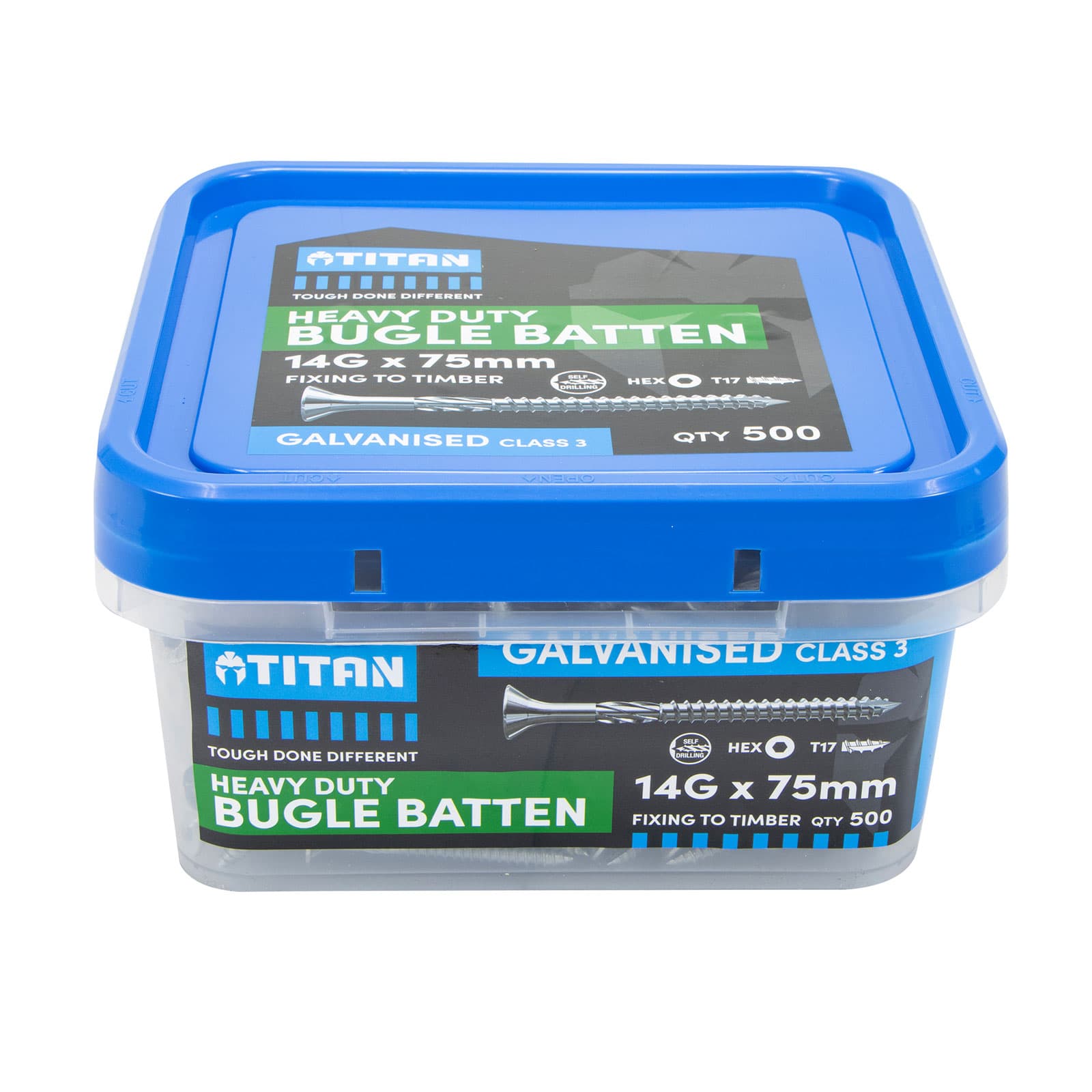 Batten Fasteners Bugle Batten Screws - Galvanised - Titan Fasteners